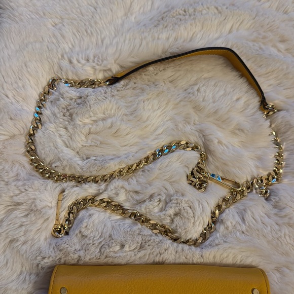 Aimee Kestenberg Delancey Leather Chain Wallet Crossbody - Picture 2 of 7